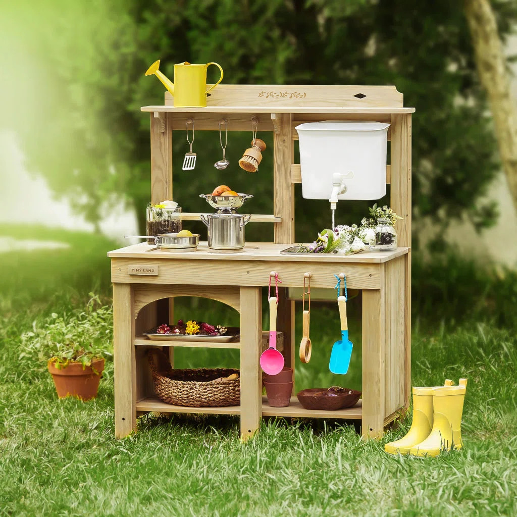 Tiny Land® DuoPlay Mud Kitchen | Wayfair North America