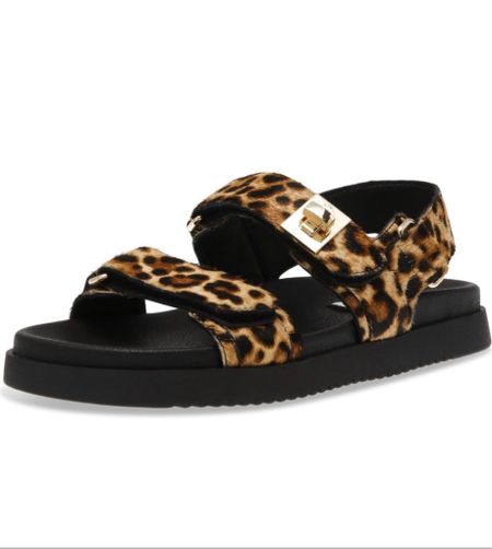 The leopard print is back and I’m here for it !! 

I got them and im kinda obsessed ! Size up one size if you end up getting them. Very comfy. 

#sandals #dadsandals #leopard #shoes 

#LTKfindsunder50 #LTKmidsize #LTKstyletip