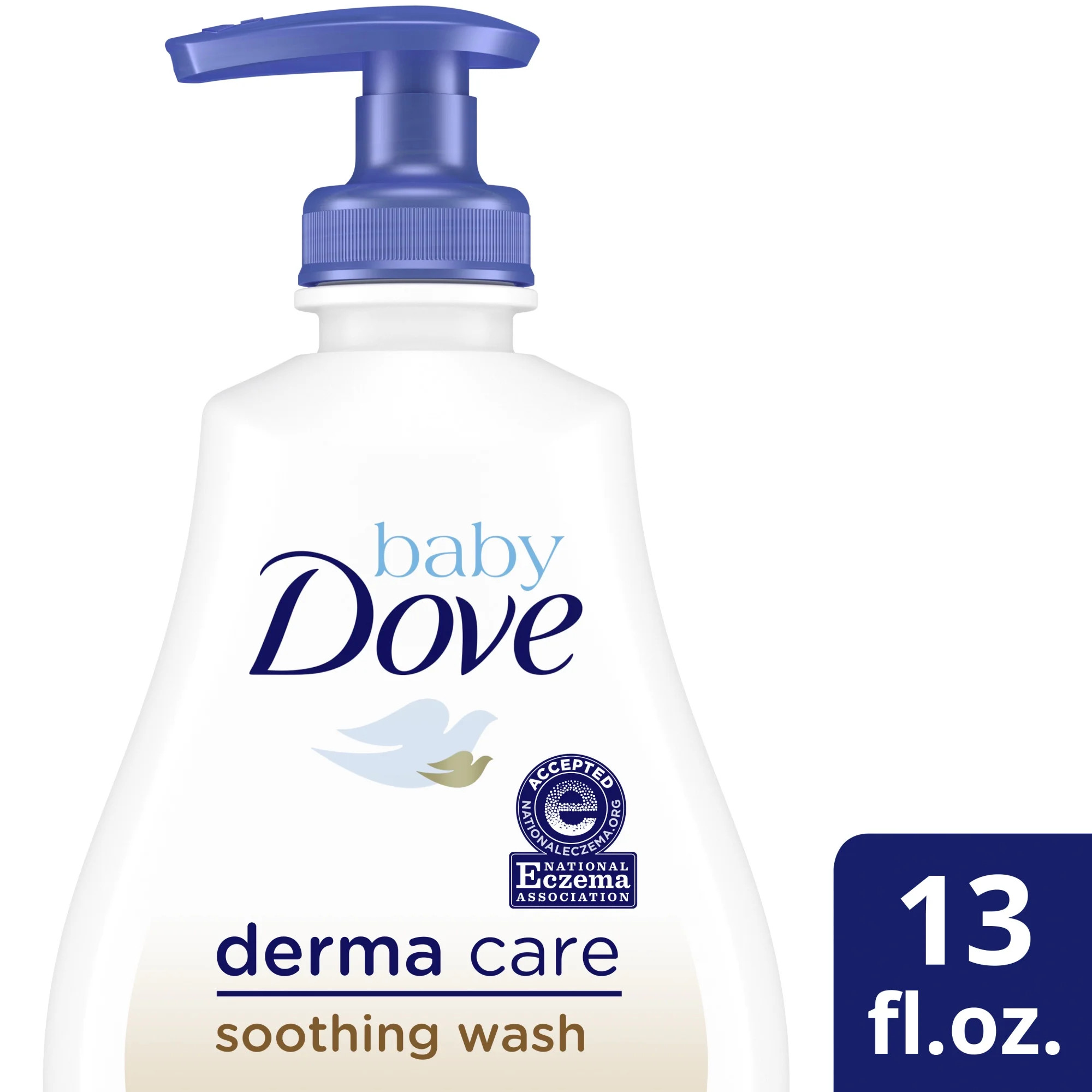 Baby Dove Derma Care Soothing Liquid Body Wash for Baby Eczema, 13 oz | Walmart (US)