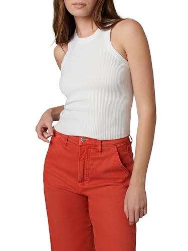 Joe's Jeans Women's The Daria Sleeveless Tank Top, Optic White, Medium | Amazon (US)