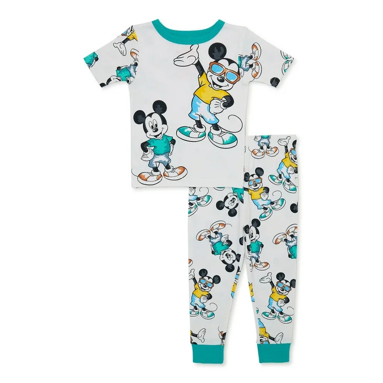 Character Toddler Snug-Fit Pajama Set, 2 Piece, Sizes 12M-5T | Walmart (US)