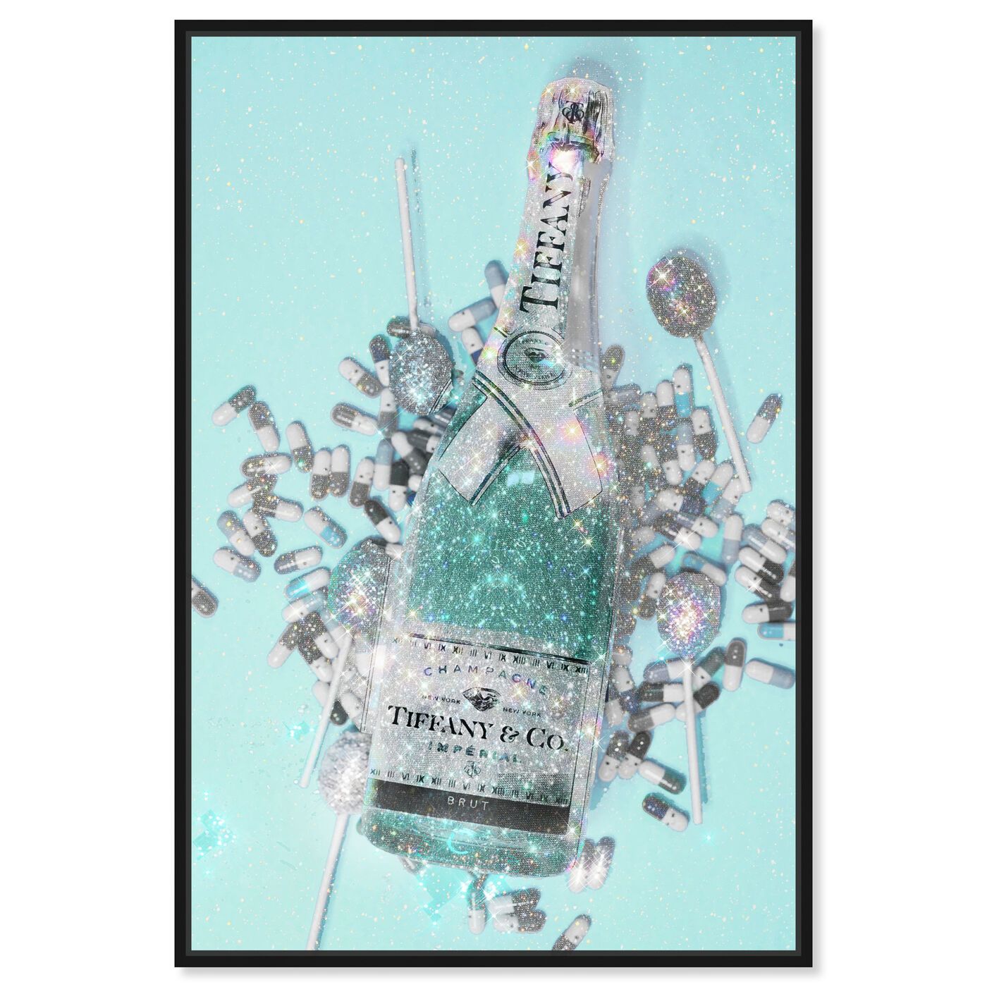 Diamond Drinks and Candy | Wall Art by The Oliver Gal | Oliver Gal