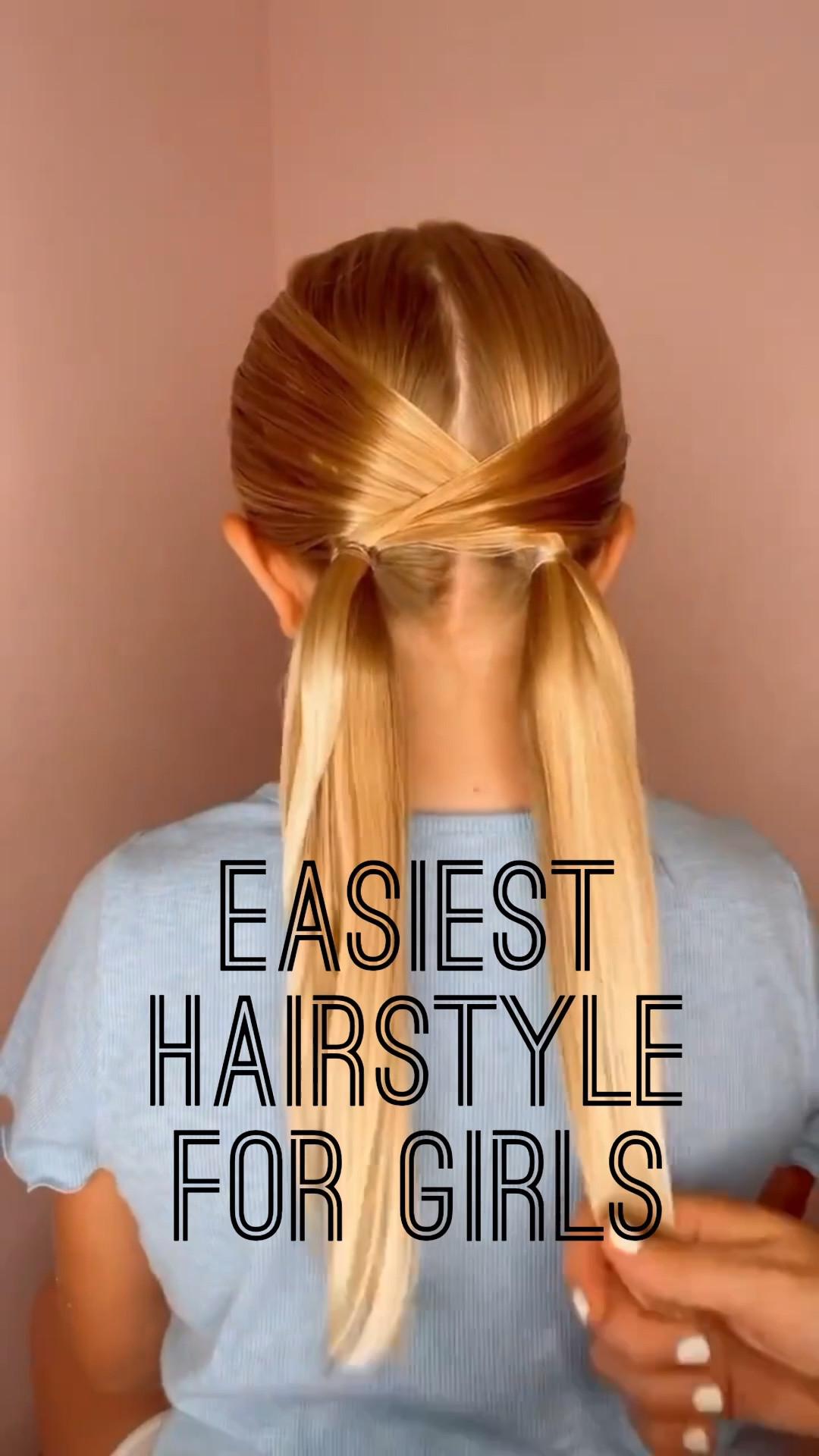 EASIEST HAIRSTYLE FOR GIRLS 🩷 This is the easiest and cutest hairstyle for girls! Sharing my favorite hair products with you, too!! Make sure you SAVE and follow us for more!! 

#LTKBeauty