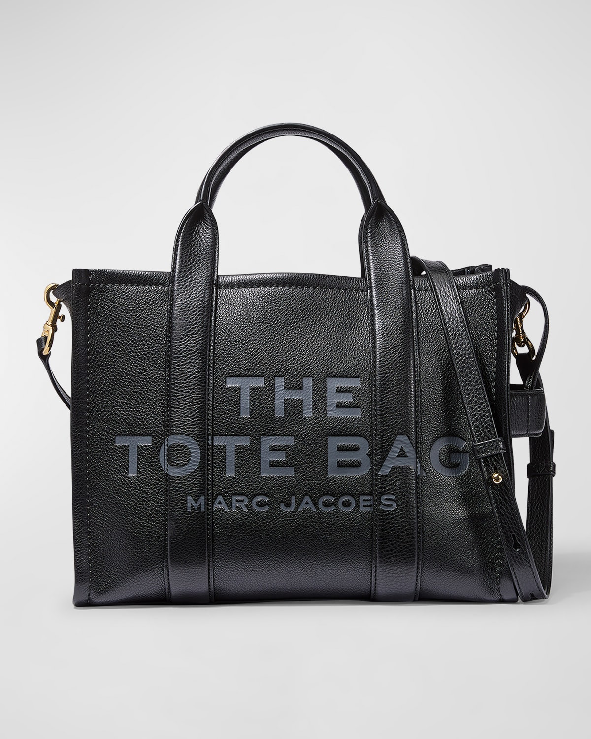 Traveler Small Leather Tote Bag | Neiman Marcus