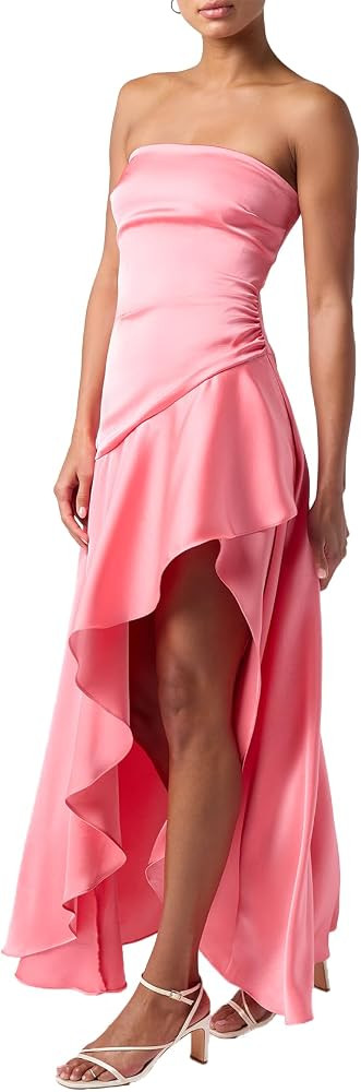 Lulus Mikey Strapless Women's Wedding Guest Maxi Dress | Amazon (US)