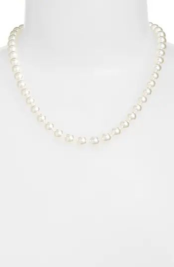 Women's Nadri 18-Inch Glass Pearl Strand Necklace | Nordstrom