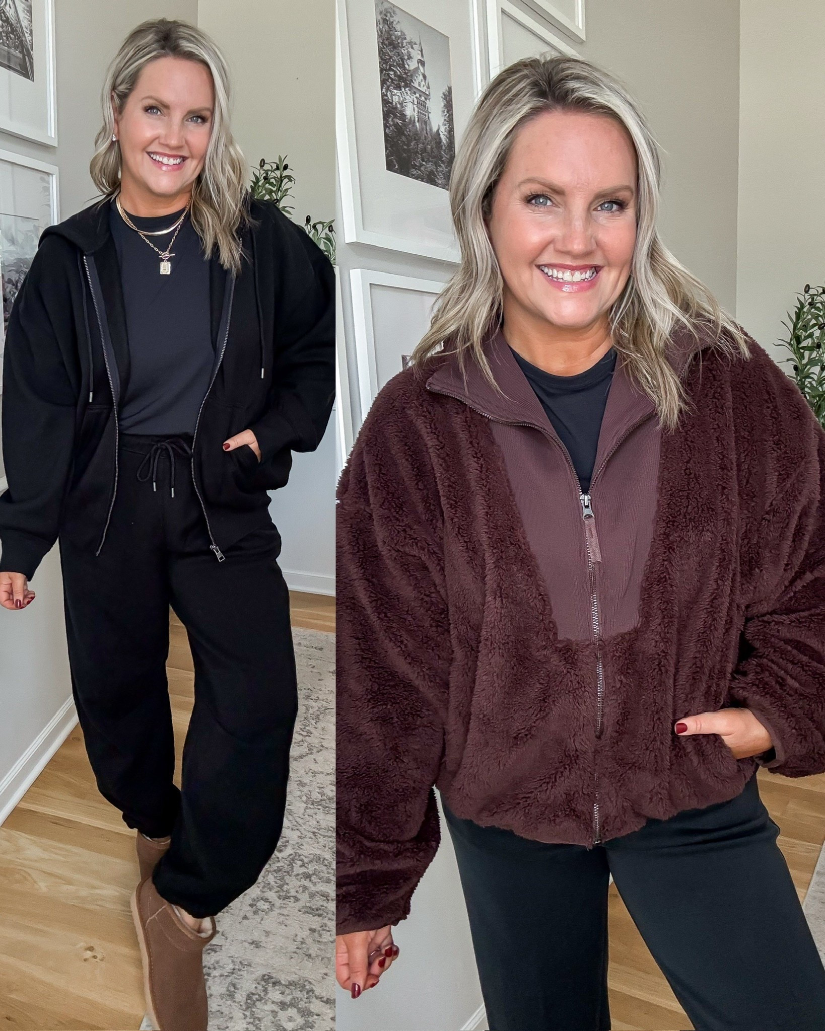 These zip up jackets from Target are so cozy. They feel like pajamas and come in lots of color options.

#LTKFindsUnder50 #LTKStyleTip #LTKSeasonal