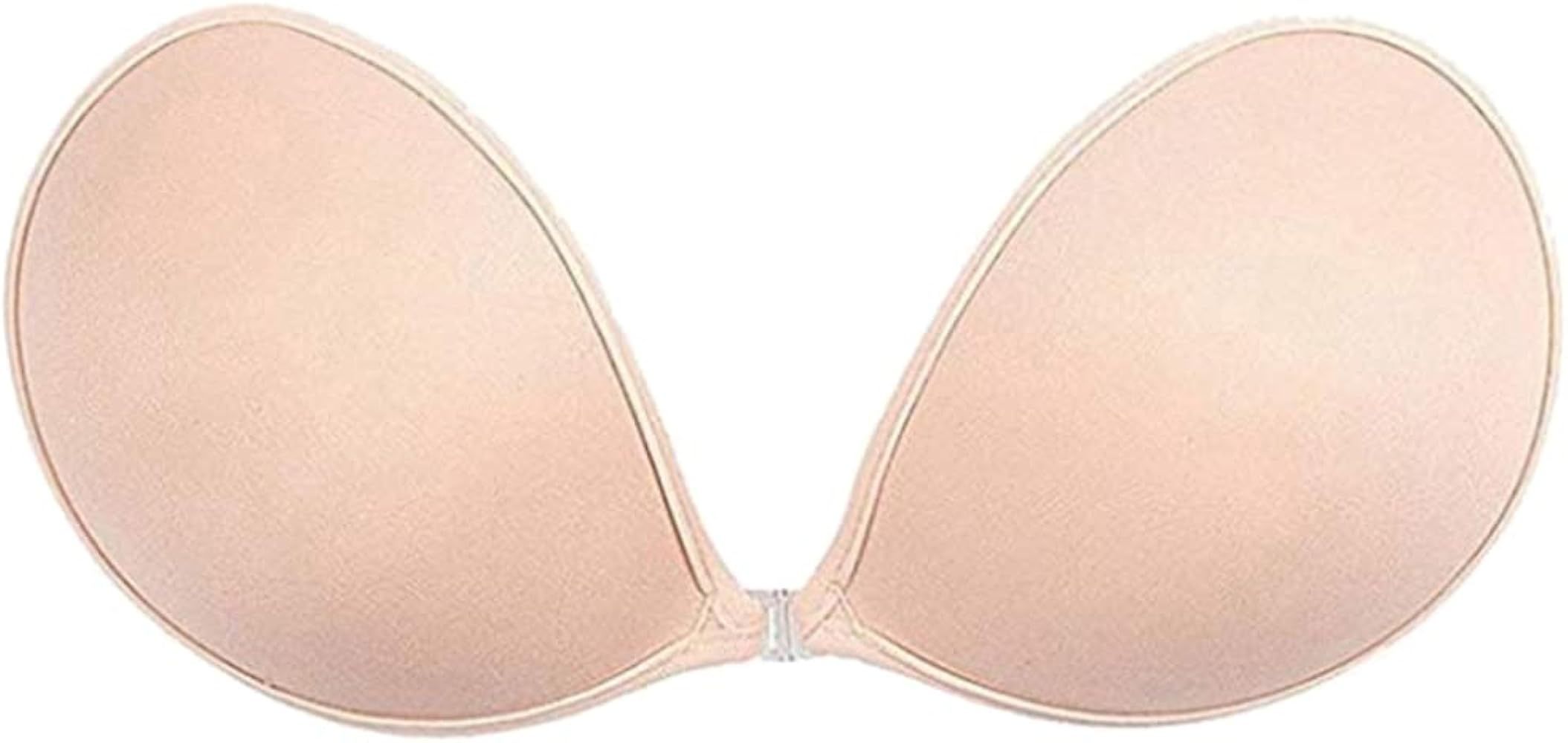 MITALOO Push up Strapless Self Adhesive Plunge Bra Invisible Backless Sticky Bras | Amazon (US)