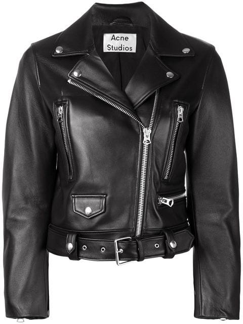 Mock biker jacket | Farfetch (US)