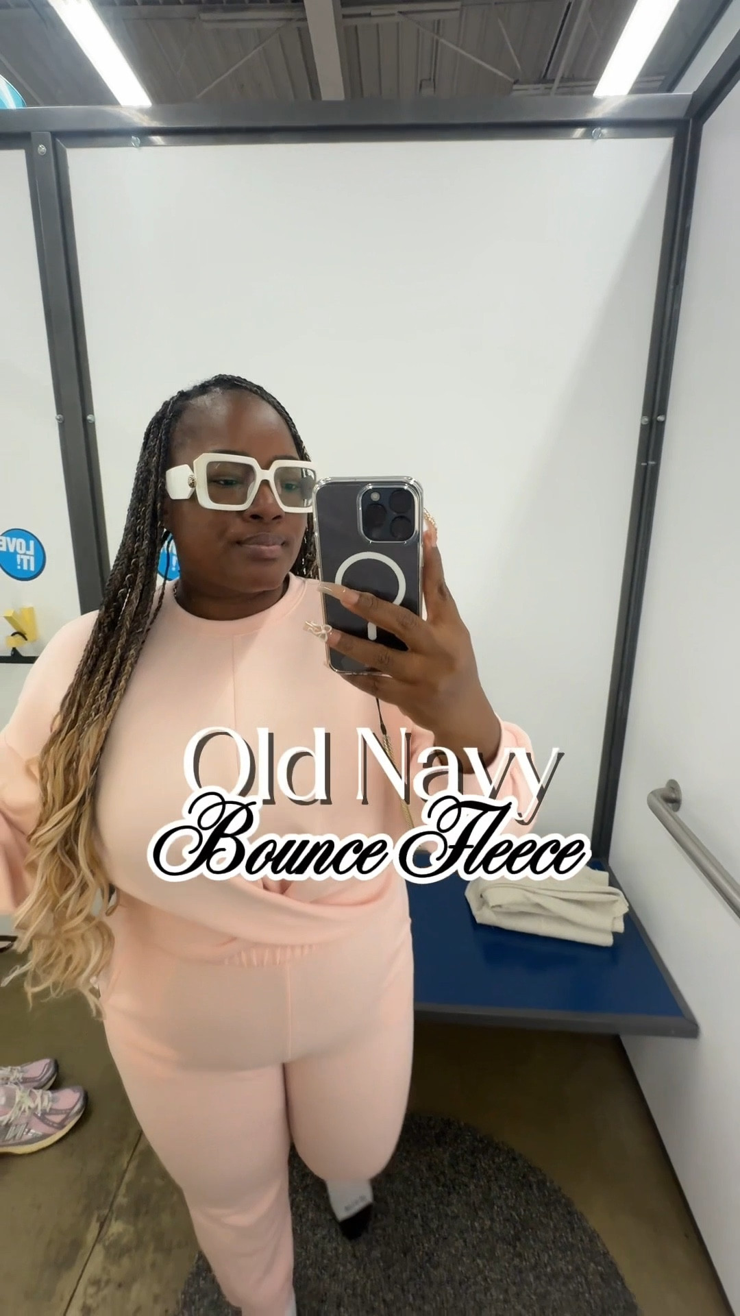 My new elevated casual uniform is from the bounce fleece collection at Old Navy. 
The material is soft & breathable but the real winner is how this criss crossed top brings out the waistline! Sizes I’m wearing are listed in the video  

#LTKActive #LTKSaleAlert #LTKFindsUnder50