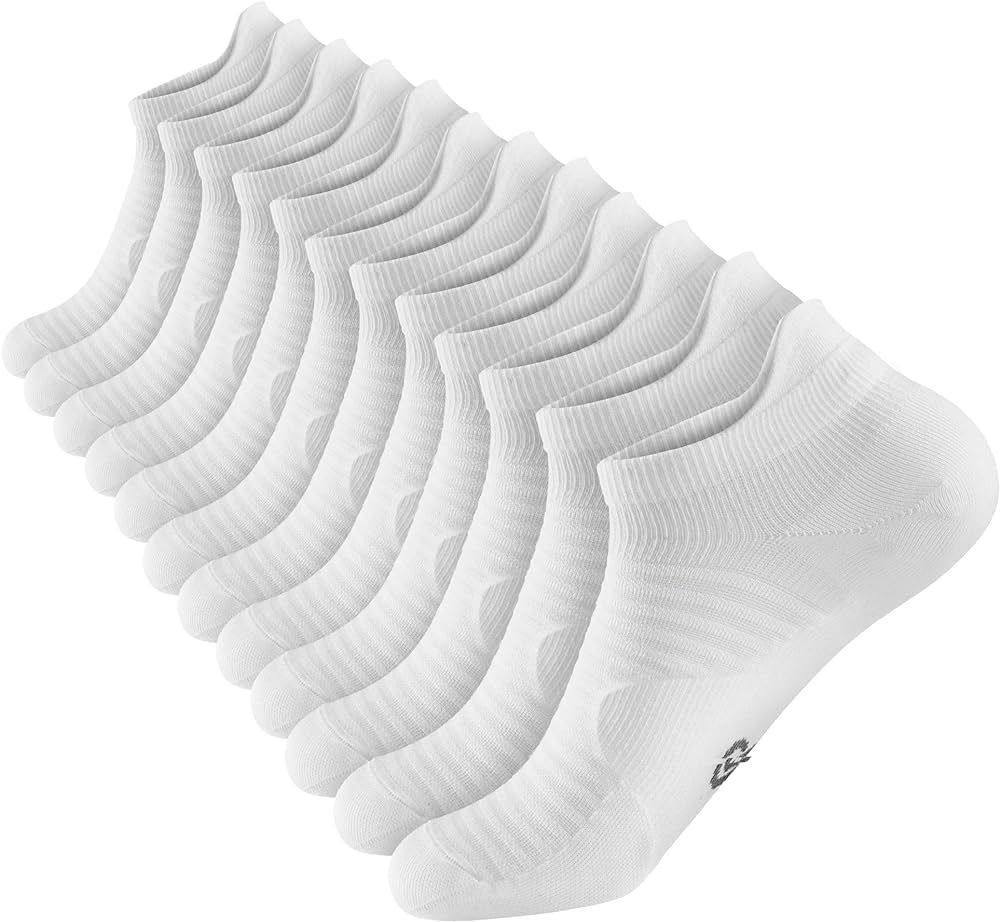 Compression Running Ankle Socks Low Cut(6 Pairs) for Men & Women | Amazon (US)