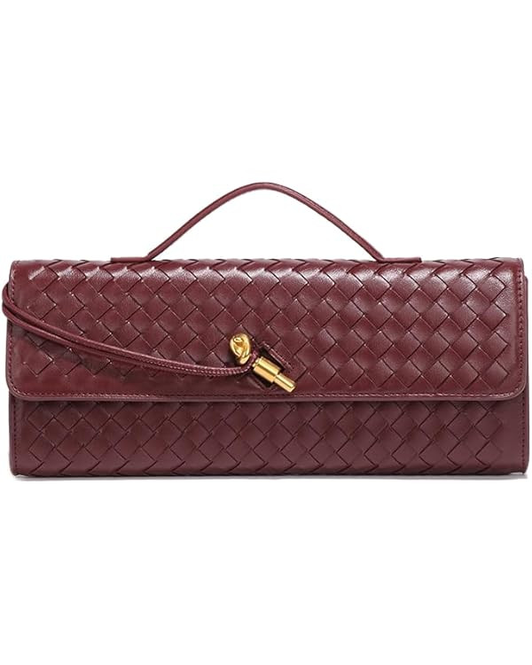 Woven Crossbody Bags for Women PU Leather Shoulder Bag Handwoven Small Hobo Bag Purses 2024 | Amazon (US)