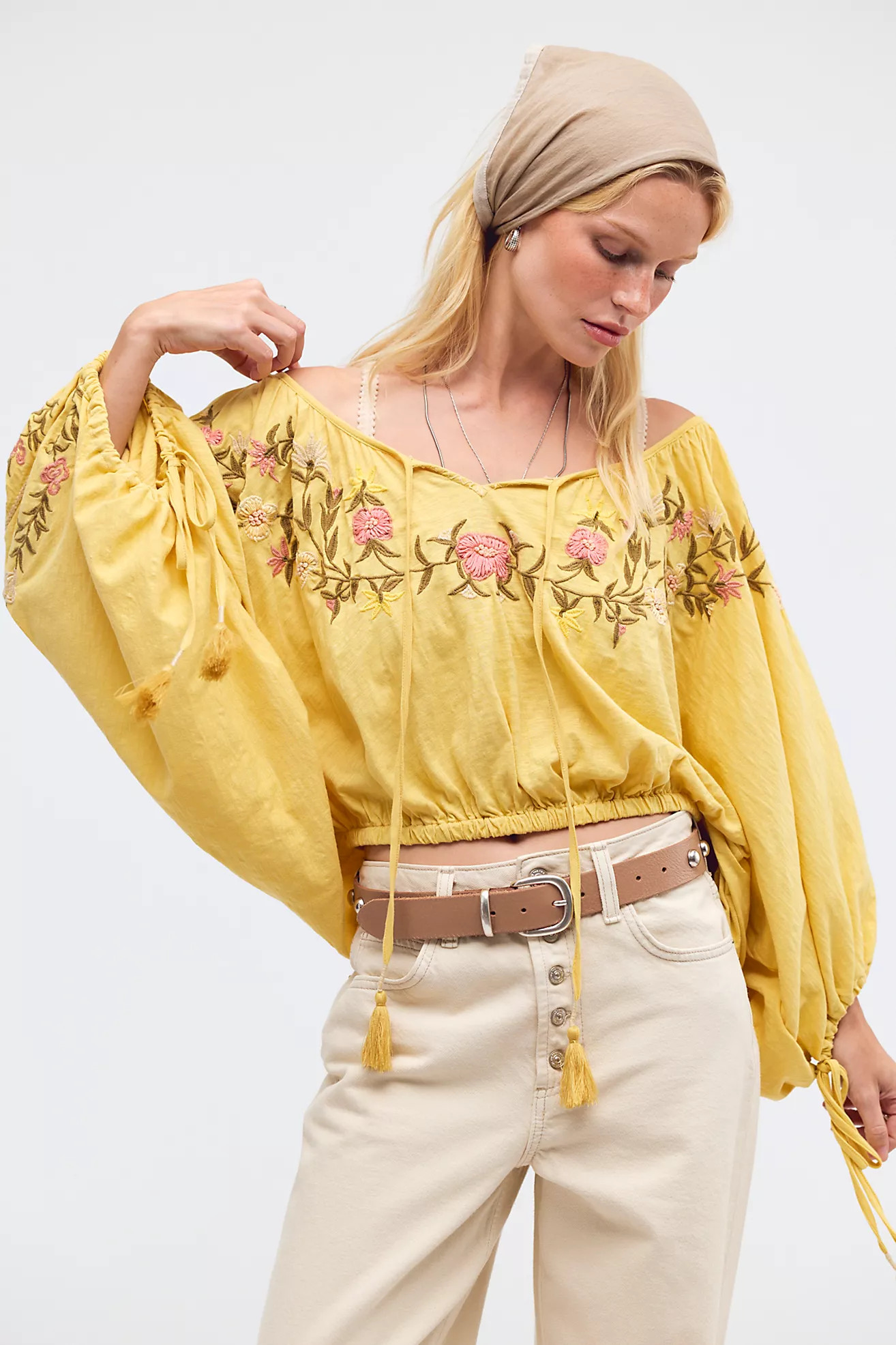 Plumeria Embroidered Top | Free People (Global - UK&FR Excluded)