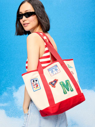 Old Navy x Disney Mickey Mouse Large Tote Bag | Old Navy (US)