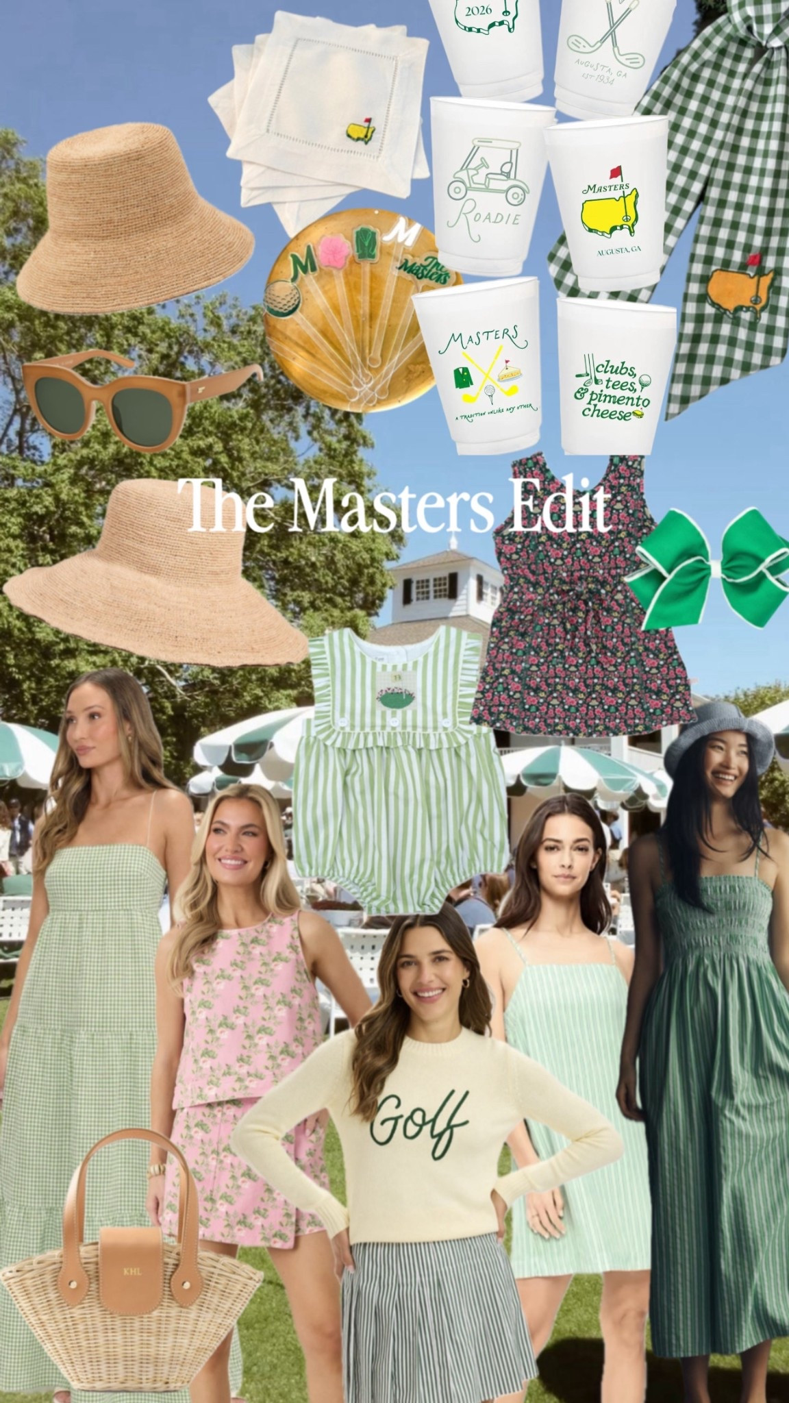 The Masters Edit ⛳️🏌🏼‍♀️// Women’s outfit // little girls outfit // home decor // hostess // masters party // spring // summer // golf 

#LTKHome #LTKActive #LTKSeasonal