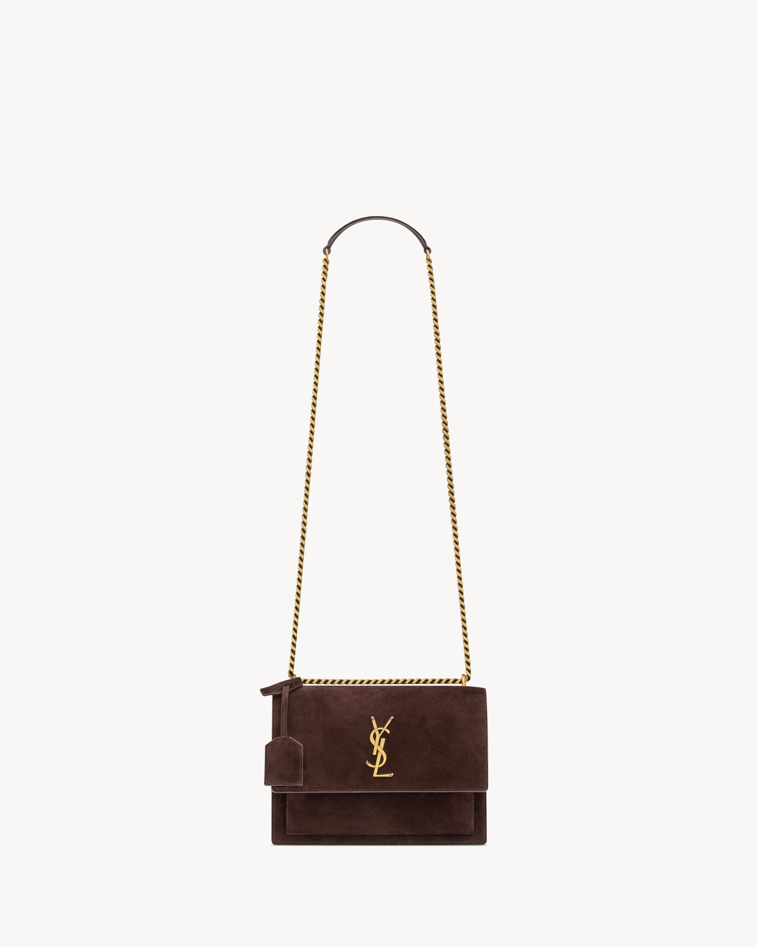 SUNSET medium in suede | Saint Laurent Inc. (Global)
