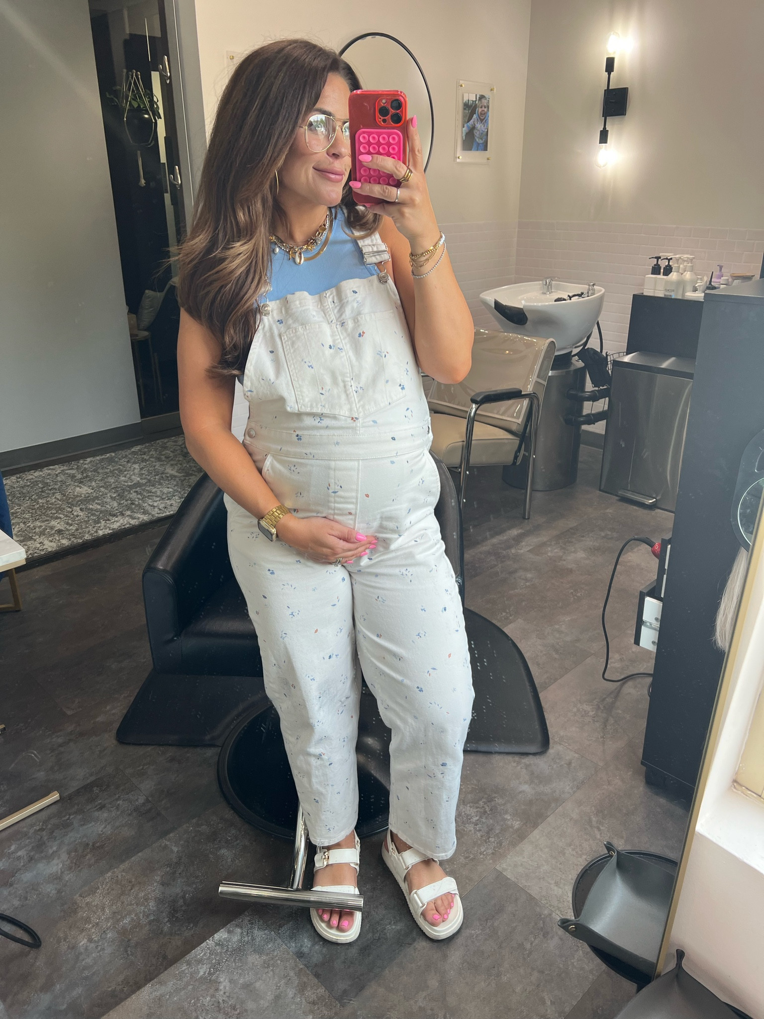 Overalls are cute at all stages 🫶🏼

#LTKBump #LTKShoeCrush #LTKFindsUnder50