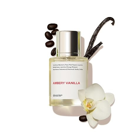 Dossier - Ambery Vanilla 3.4Oz (100ml) - Eau de Parfum - Inspired by YSL's Black Opium - Long-las... | Amazon (US)