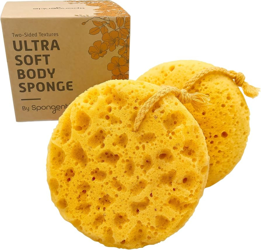 Spongentle Deep Cleansing Body Loofah Sponge, for Bath and Shower Loofah with Suction Cup, Multip... | Amazon (US)