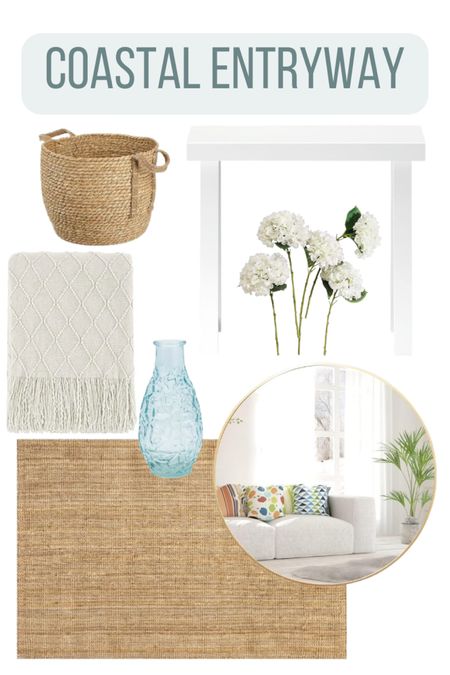 Affordable pieces to create a beautiful coastal feel from the moment you open your front door 🐚 

#LTKhome #LTKfindsunder100