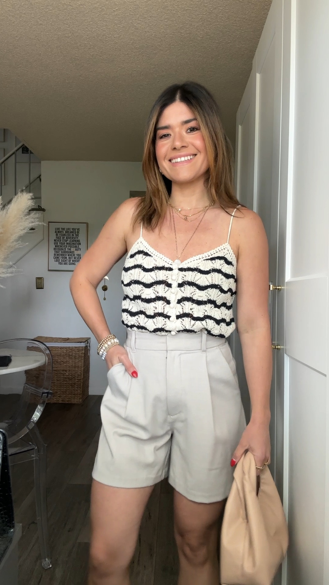 Take 20% off my favorite trouser shorts!!!
I’m wearing size xs. 
Abercrombie, ambercrombie sale, knit top, summer outfit

#LTKSaleAlert #LTKFindsUnder100 #LTKFindsUnder50