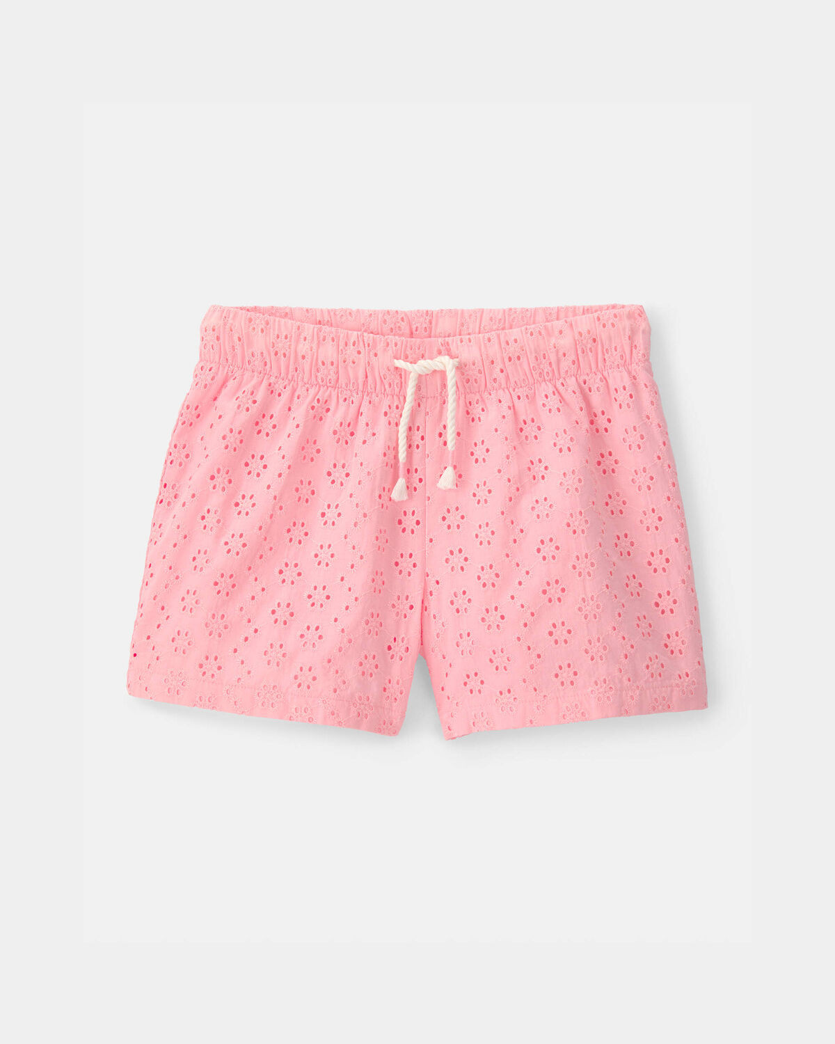 Girls Eyelet Shorts - Pink | Carter's | Carter's Inc