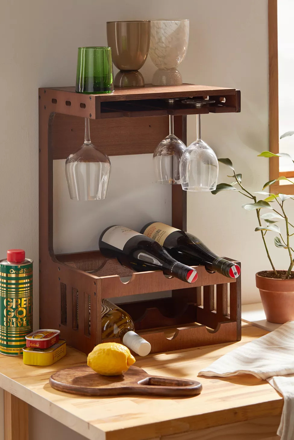 Wine And Glass Rack | Urban Outfitters (US and RoW)