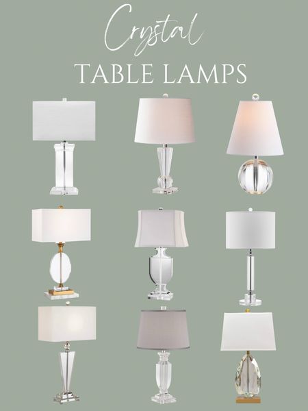 On my quest to find the perfect table lamps for my bedroom, I came across these beautiful crystal options. 







Jonathan Y, #competition, #founditonamazon bedroom, dining room, living room, bathroom, kitchen, glam, farmhouse, modern, grand millennial, traditional, classic interior, luxe, designer, lighting, 

#LTKFind #LTKhome #LTKunder100