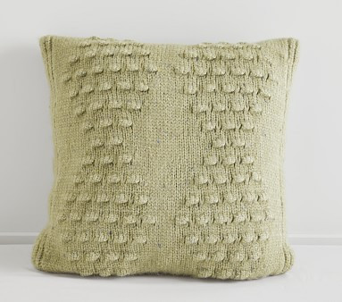 Emily & Meritt Bobble Knit Pillow | Pottery Barn Kids | Pottery Barn Kids