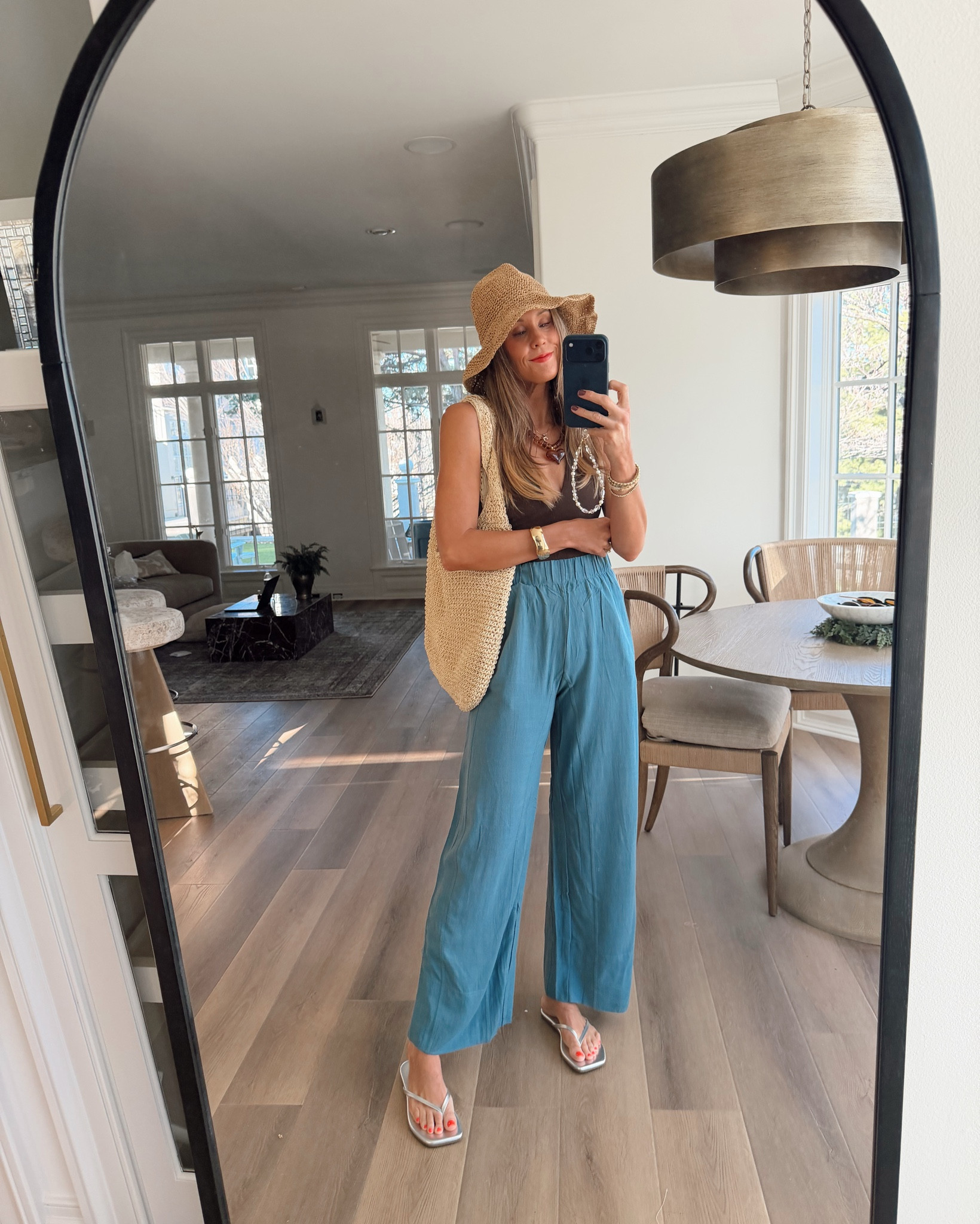 These linen pants have been a purchase-and-repurchase favorite ever since I found them 🤍💙

#LTKSeasonal #LTKmomlife #LTKootd