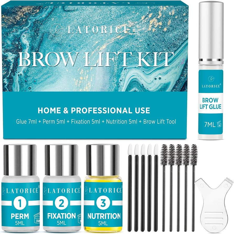 Kit de laminación de cejas en casa: kit de permanente de cejas para cejas más completas de elev... | Amazon (US)