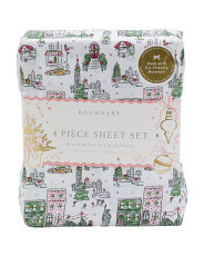 Nyc Christmas Sheet Set | Bed & Bath | Marshalls | Marshalls