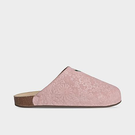 adidas Women's Originals adiMule Slide Sandals in Sandy Pink/Bold Green/Gum Size: 6.0 | JD Sports (US)