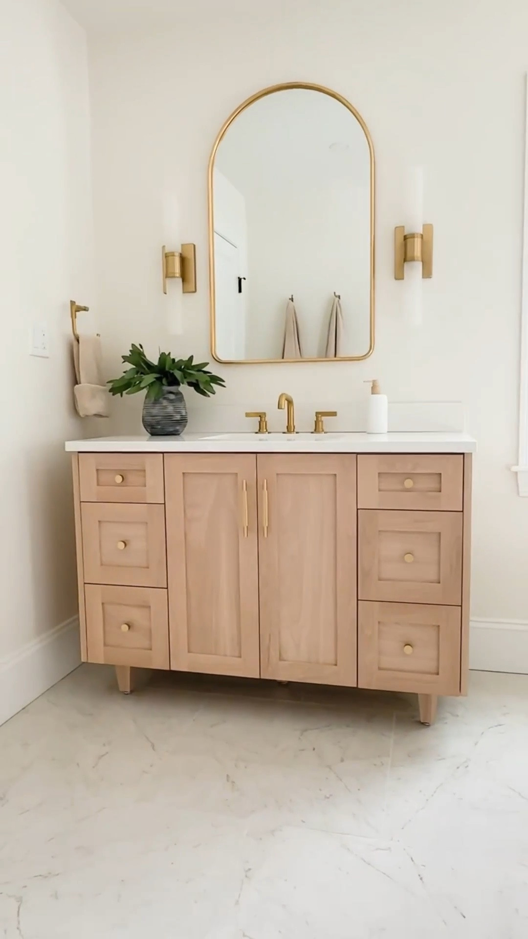 The primary bathroom of my dreams! I will always be obsessed with how this turned out!

#LTKHome