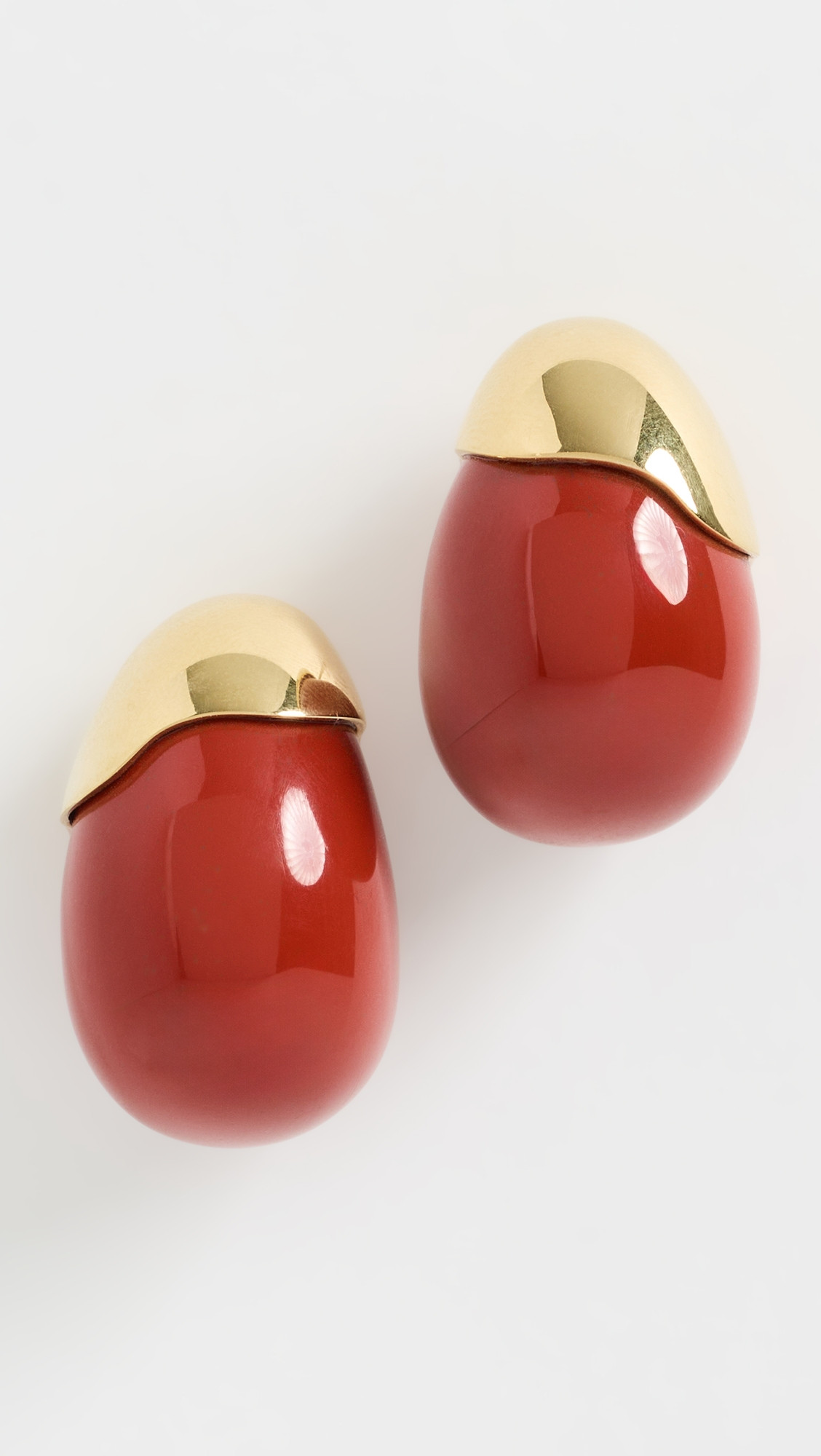Lizzie Fortunato Vermillion Toro Earrings Red One Size | Shopbop