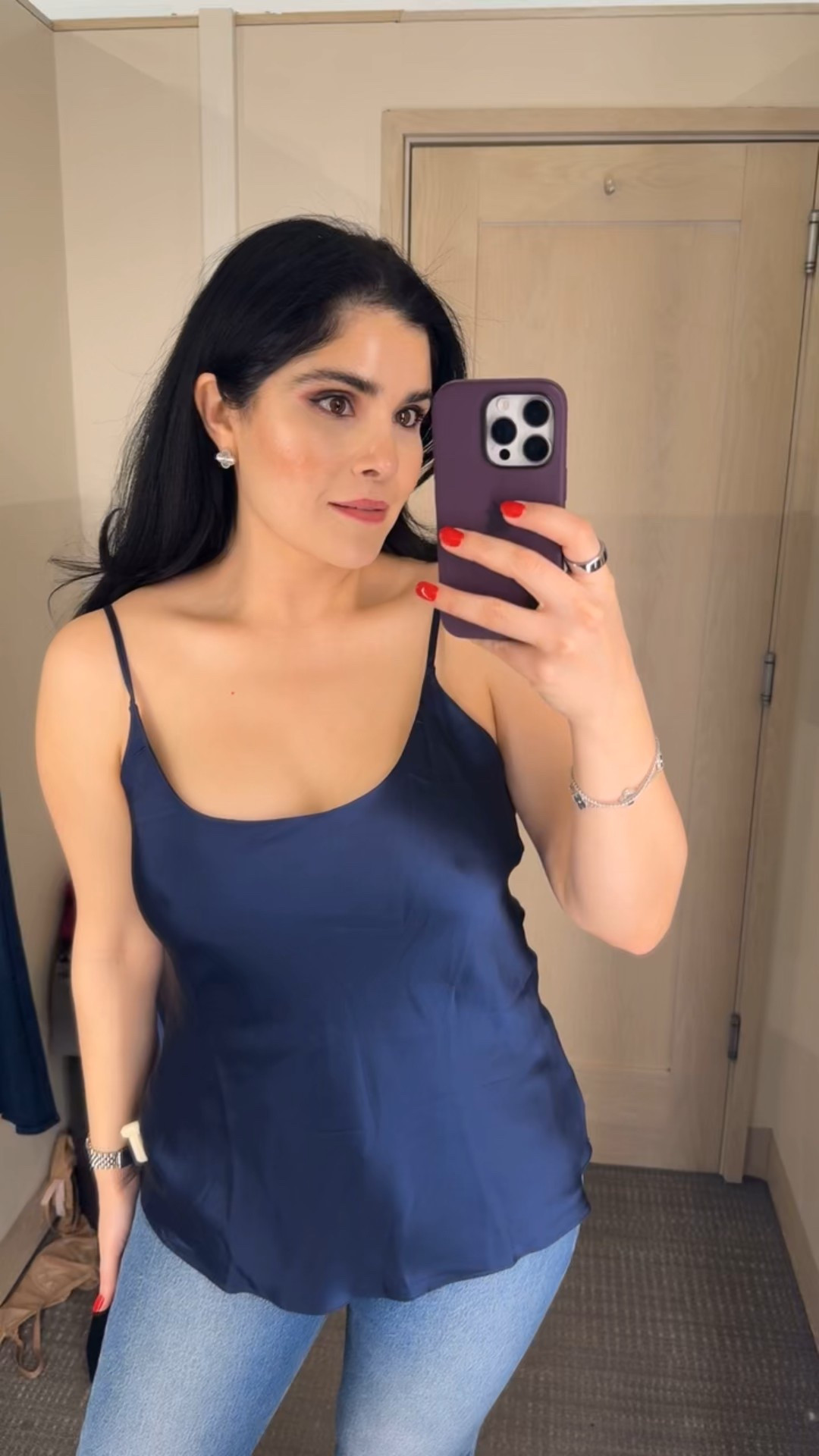 Reformation silk top 
Levi’s jeans 

#LTKootd #LTKgrwm #LTKdayinmylife