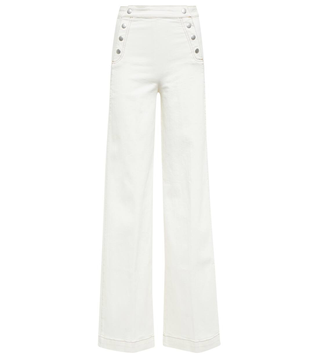 Sailor Snap high-rise wide-leg jeans | Mytheresa (US/CA)