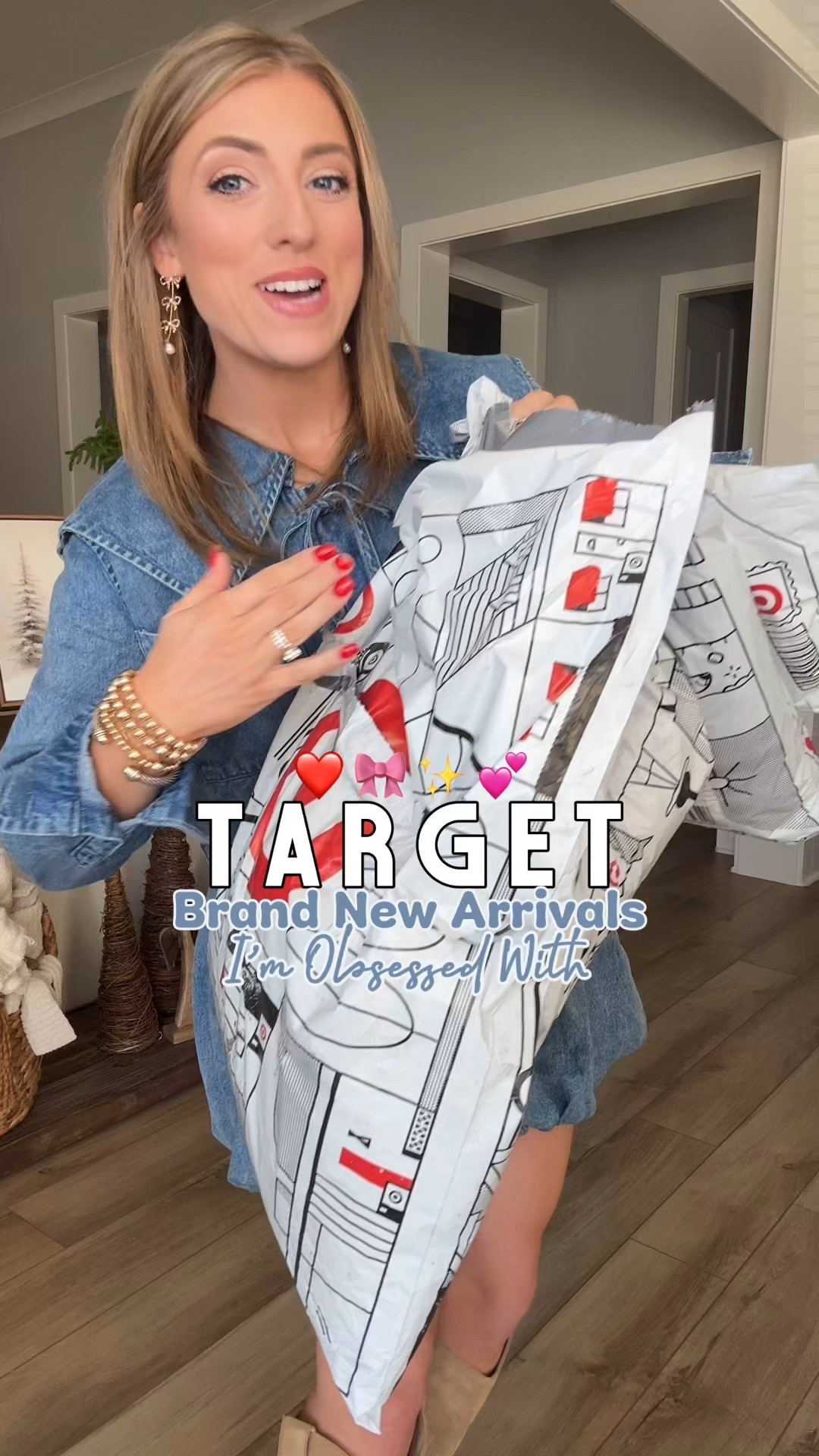 TARGET STYLE new arrivals I’m loving! 🎯✨
So many cute details, rich textures, and holiday-ready pieces in this week’s Target haul. From the denim bow-trim set to the velvet dresses, cozy embellished sweaters, and chic leopard pants—these outfits are so good for winter, holiday parties, girls’ nights, and every day in between.


Perfect mix of affordable Target fashion, on-trend silhouettes, and elevated details you’ll wear all season.

✨ What’s in this Target drop:
– Bow sweaters & chic embellishments
– Luxe velvet + satin pieces for the holidays
– Everyday denim & wide-leg pants
– Animal print must-haves
– Cozy tops in the dreamiest winter colors

Which outfit are you loving most?! 😍🎯

#TargetStyle #TargetNewArrivals #TargetHaul #TargetOutfit #HolidayOutfits #WinterStyle #AffordableFashion #LTKFinds #FashionInfluencer #StyleInspo