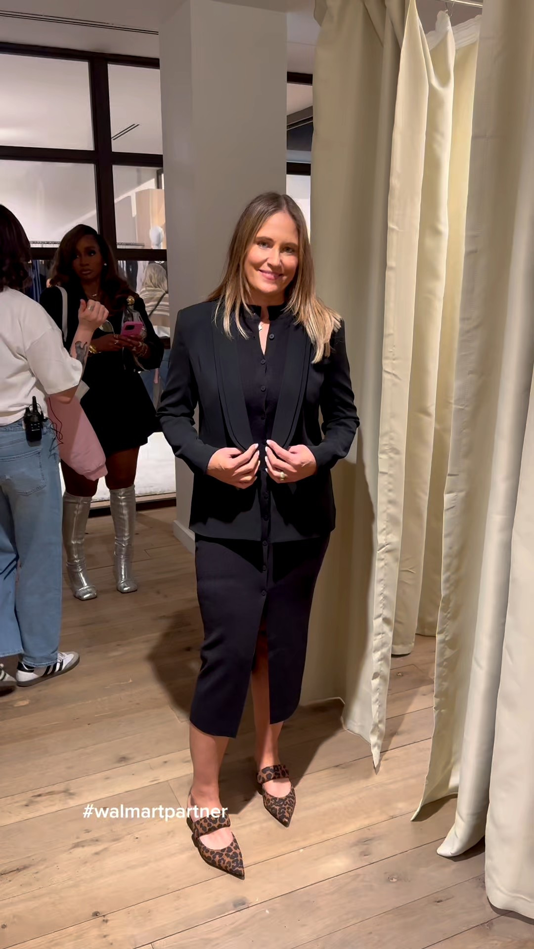Tiffany is in love!!!! With a blazer!!! She bought this one! Only 150 made! What a cool thing to have in her closet! 

What an honor to be treated to lunch and a private shopping event with Walmart Fashion. 

#WalmartPartner #WalmartNYFW
@WalmartFashion @BrandonMaxwell

#LTKNYFW #LTKFindsUnder50 #LTKOver40