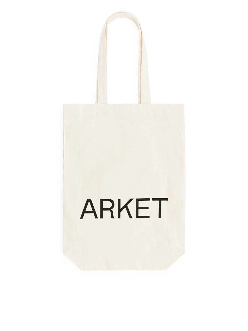 ARKET Canvas Tote Bag - Off-White - ARKET GB | ARKET (US&UK)