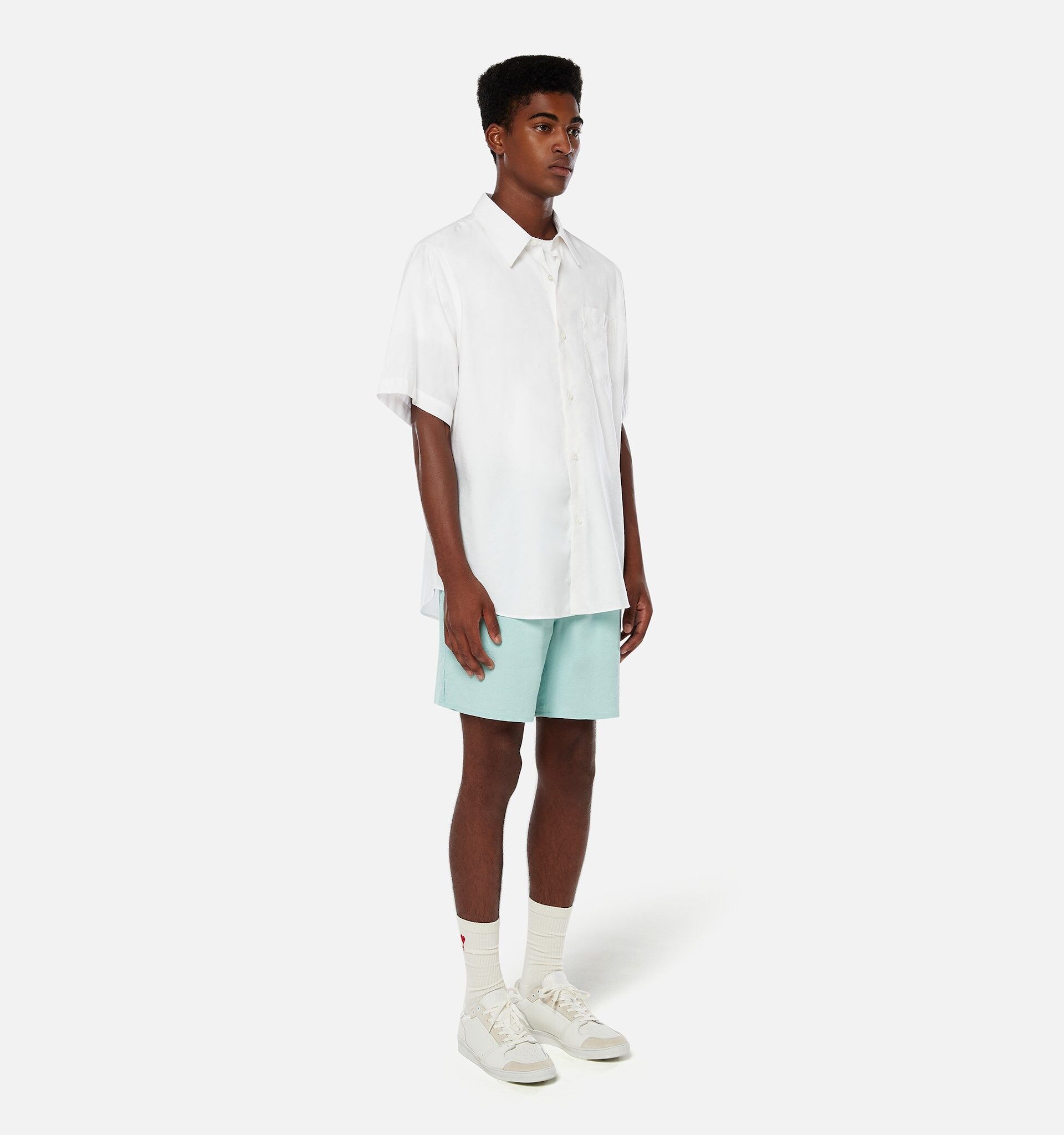 Short Sleeves Summer Fit Shirt on Sale - AMI Paris | AMI (Global excl. FR)