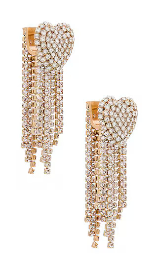 Corissa Earrings in Gold | Revolve Clothing (Global)