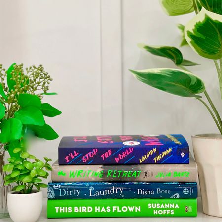 Love a fresh stack of good reads. 💙💚

#LTKhome #LTKfamily