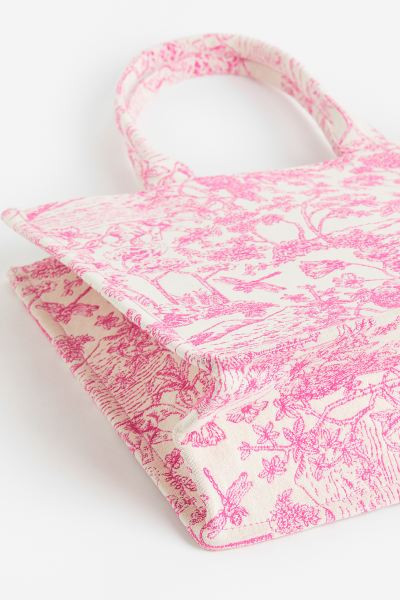 Jacquard-weave handbag | H&M (UK, MY, IN, SG, PH, TW, HK)