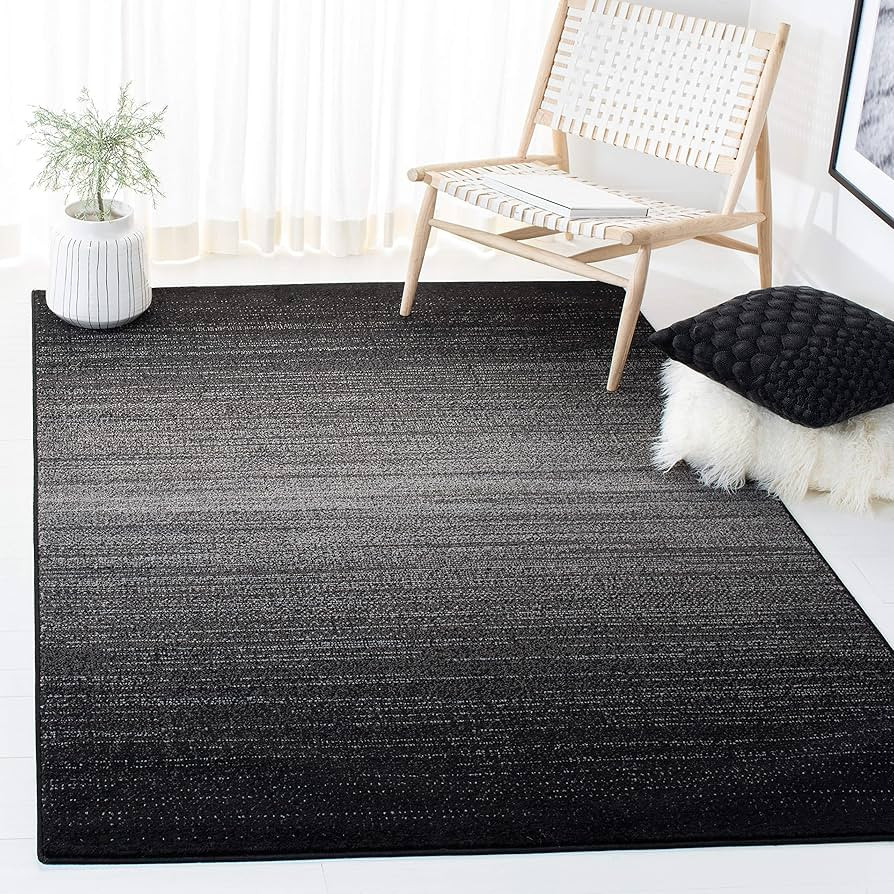 SAFAVIEH Adirondack Collection Area Rug - 10' x 14', Black & Grey, Modern Design, Non-Shedding & ... | Amazon (US)