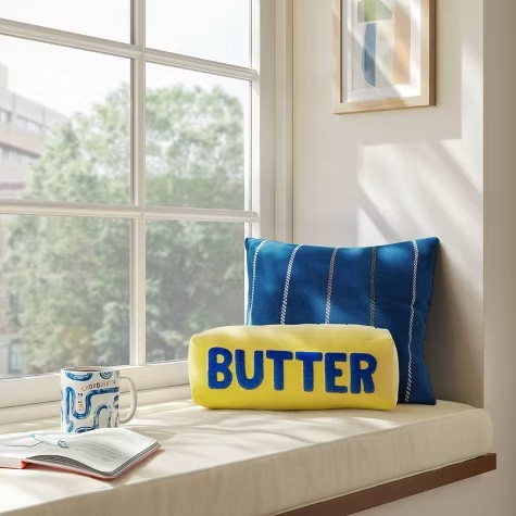 You BUTTER add this pillow to your house. That’s all!

#butter #baker #pillow

#LTKHome #LTKFindsUnder50