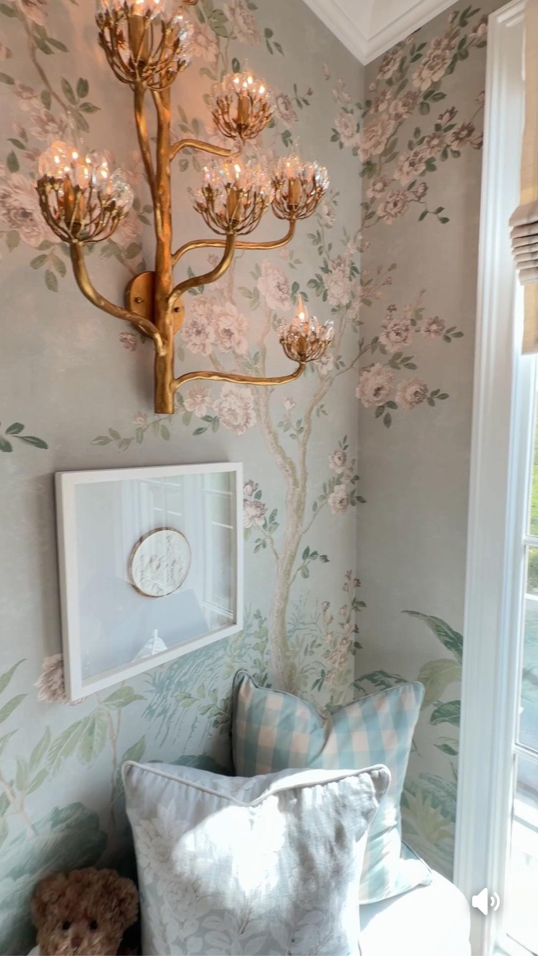 Charming children’s play nook details. This chinoiserie wallpaper is stunning!

#LTKHome #LTKKids #LTKmomlife