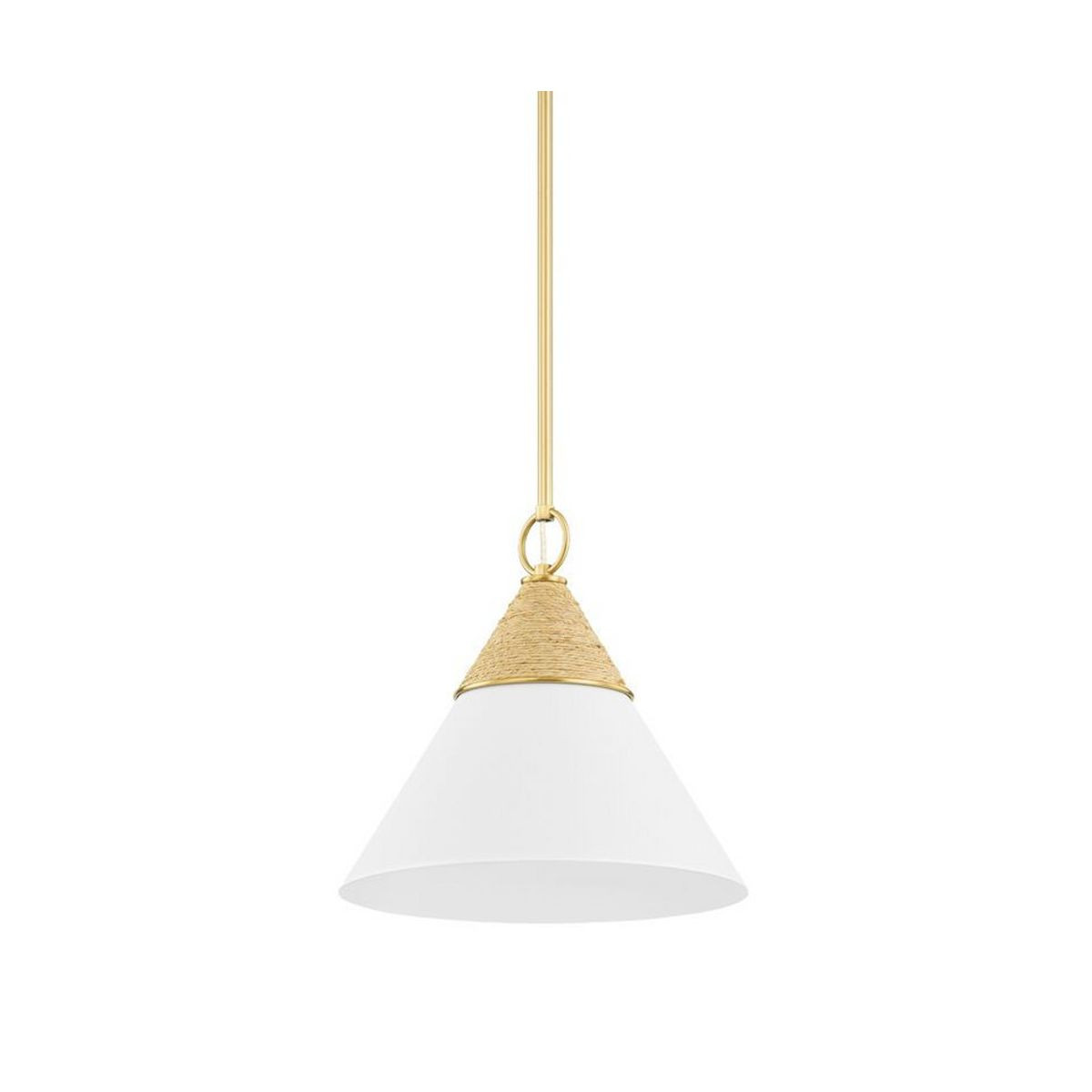 Mitzi Mica 1 - Light Pendant in  Aged Brass | Target