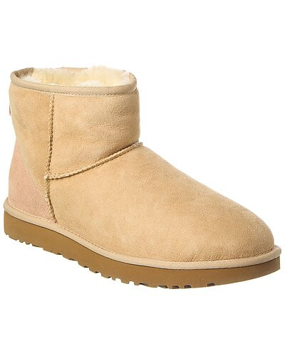 Classic Mini II Suede & Shearling Boot | Rue La La