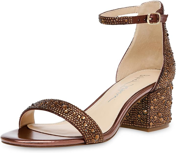 Blue by Betsey Johnson Women's SB-MARI Heeled Sandal | Amazon (US)